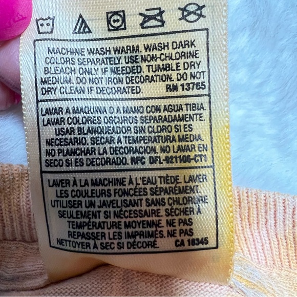 Branning Vintage Tie Dyed Hand-Stenciled Coffee Cups & Dogs T-Shirt Size Medium - Picture 5 of 16